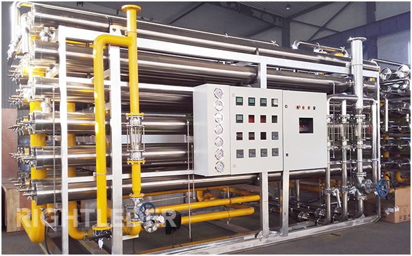 石油采出高溫水回用系統